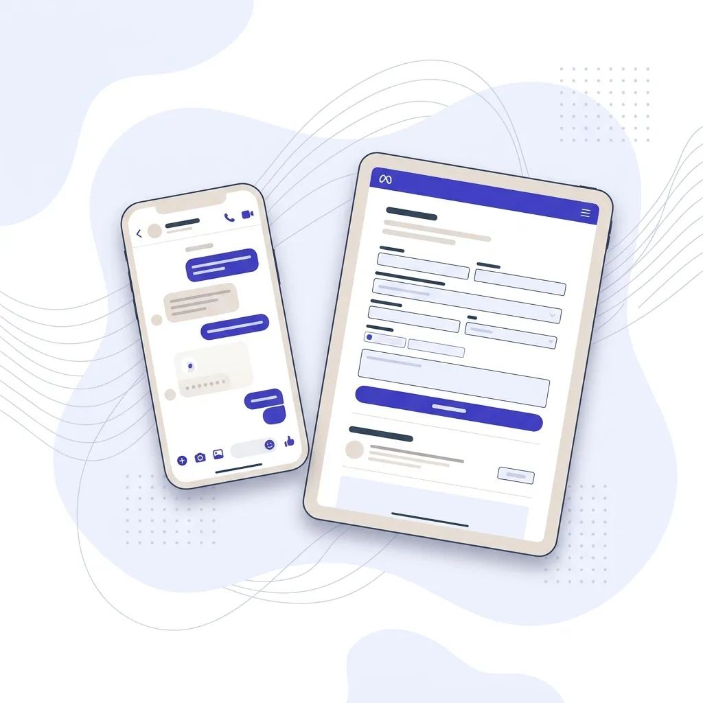 Lead generation and messaging campaign on Meta Ads
